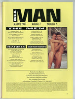 All Man 1993 Blade Thompson, Tom Sawyer, Todd Marshall 100pgs Gay Magazine M33843