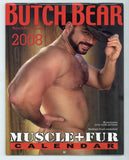 Butch Bear 2008 Muscle & Fur Calendar Matthew Ford, Mick Powers 28pgs Butch Media Gay Magazine M37482