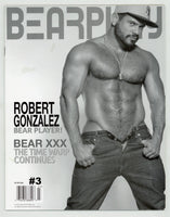 Bear Play 2011 #3 Robert Gonzalez, Jim Coleman, Jim Wigler 36pgs Hairy Hunks Gay Magazine M34251