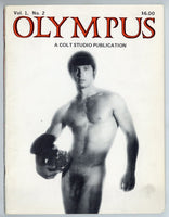 Olympus V1#2 Colt Studio 1973 Jim French 52pgs Vintage Gay Physique Magazine M33861