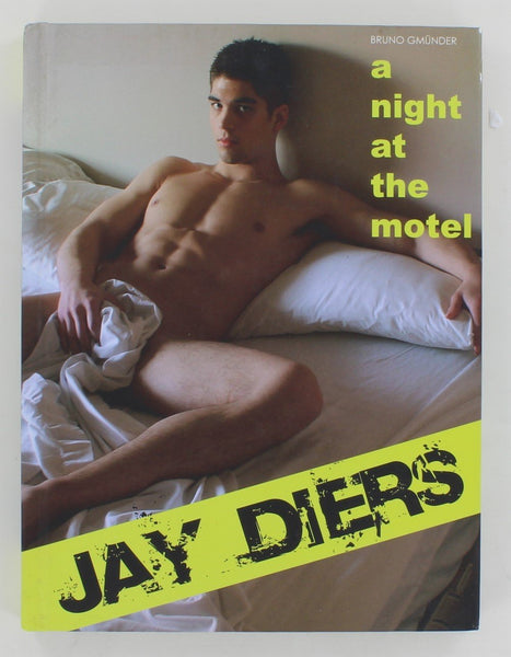 Jay Diers, A Night At The Motel 2007 Hard Cover Bruno Gmunder 120pgs Nude Male Gay Pinup Photo Book HC