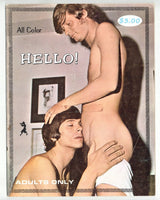 Hello! #1 Vintage Gay Erotic Pictorial 1969 Hippie Era Homophilia 32pgs Timely Books M33865