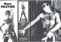 Strap V1#3 Steve Packard, Paul Stark, Dare Paxton 1979 Gay Leathermen Magazine 52pgs Western Man BDSM M33871