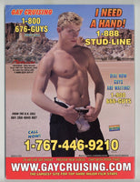 Mandate 2000 Chad Savage, Tec Extacy, Lane Fuller, Mical Kane 132pgs Gay Pinup Magazine M33898