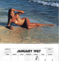 South Seas Island Girls 1987 Calendar Polynesian Oceana Females 1987 Tasteful Nude Pinups 32pgs Hawaiian Res. Pub. M35577