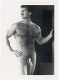 Mark Christian 1989 Sexy Stare Colt Studio 5x7 Jim French Gay Beefcake Hairy Chest Photo J13867