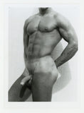 Gary Franklin 1980 Well Endowed Colt Studio Model 5x7 Jim French Beefcake Gay Photo J13876