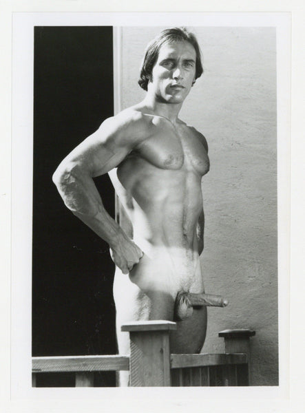 Gary Franklin 1980 Tan Lines Well Endowed Colt Studio Model 5x7 Jim French Beefcake Gay Photo J13877