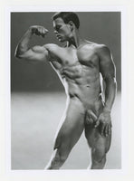 Kirk Egans 1989 Spectacular Physique Colt Studio 5x7 Jim French Handsome Beefcake Gay Photo J13884