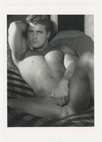 Bud Carlin 1988 Smoldering Hot Hunk 5x7 Colt Studio Jim French Beefcake Gay Photo J1388