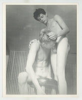 Tall Slim Gay Male Boyfriends 1960 Oral Blow Job Vintage Original 8x10 Nude Photo J13924