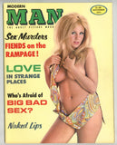 Modern Man 1971 Jayne Chapman, Lucretia Russo 84pgs Solo Female Pinup Magazine, Publ. Dev. Corp. M40304