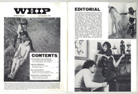 Whip Magazine #12 Renee Bond, Jamie Gillis 1976 Vintage BDSM Kink Fetish magazine 64pgs Eros Goldstripe / Soho Publishing M35005