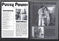 Pussy Power V4#4 Femdom Love 1980 Erotica Magazine 48pgs Eros Publishing M34011