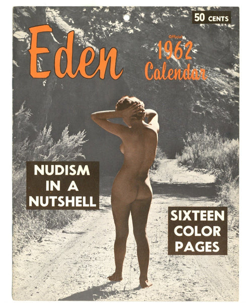 Eden Calendar 1962 Andre de Dienes, Female Pinup Photography 16pgs Calendar Magazine M37548
