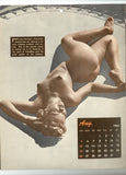 Eden Calendar 1962 Andre de Dienes, Female Pinup Photography 16pgs Calendar Magazine M37548