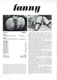 Fanny V6#2 Female Ass & Anal Photo Pinups 1977 Gorgeous Women Provocative Ass Poses 56pgs Parliament Pub. Magazine M36205