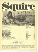 Squire V2#6 Roberta Pedon 6p, Janice Hurst 1974 Big Boobs Pinups 84pgs Challenge Publ. Magazine M35678
