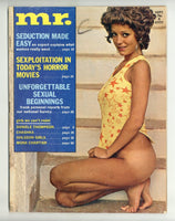 Mr. Mister Magazine 1972 Elizabeth Nisson, Eva Schade 68pgs Vintage Nude Female Pinup, Kimtex Corp M35180