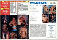 Mandate 1992 James Whale, Maxx Studio 98pgs Vintage Physique Beefcake Gay Magazine M34799