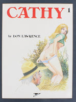 Cathy #1 By Don Lawrence Aircel Comics 1991 High Grade 1st Edition 50pgs L211