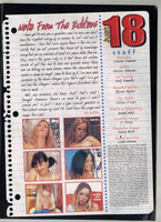 Just 18 Magazine 2005 Beautiful Nude Women 100pgs Adult Film Stars, Violet Media Co. M37522