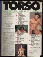 Torso 1991 Bryce Dixon, Tony Linguini, David Macmillan-Howell 100pgs Varsity Comm Gay Pinup Magazine M35045