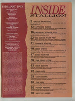 Stallion 1993 John Preston, Rick Bolton 100pgs Vintage Leather Gay Pinup Magazine M35118