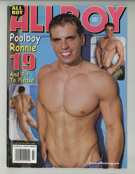 Allboy 2001 Mickey Skee, Falcon Studios, Dink Flamingo 82pgs Color Ink Corp Gay Pinup Magazine M35656