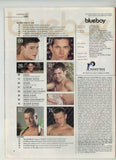 Blueboy 2001 Kyle Bradford, Mike Donner, Ryan Zane, Stefan Toth 84pgs Gay Pinup Magazine M35663