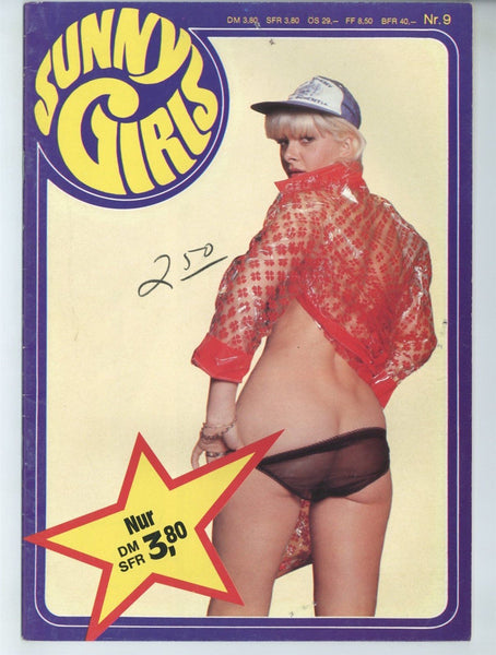 Sunny Girls V1#9 Jutta, Felizitas 1980 European Pinup Magazine 32pgs ME-KA-Druck M35164
