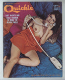 Quickie Magazine V4#8 Beatnik Couples Pulp 1972 Pictorial Erotica 64pgs Chelsea Publishing M35166