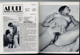 Adult Words & Pictures V1#3 Sexploitation Erotica 1969 Erotic Magazine 68pgs Jaybird Entrp. M35639