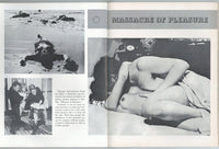 Dynamic Films V2#3 Massacre of Pleasure 1968 Sexploitation Cinema Magazine 80pgs Calga Pendulum Pub, Hollywood M35169