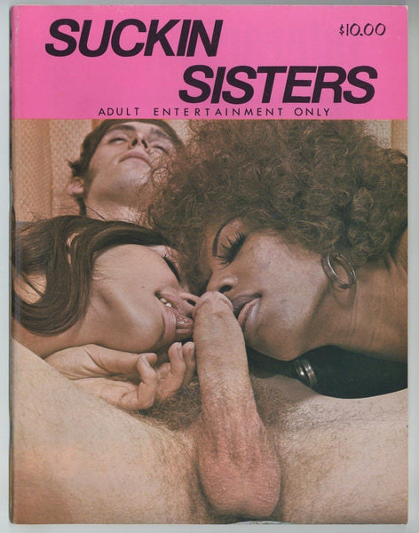 Suckin Sisters V1#1 Tina Russel w/Cuckold Husband 1976 Swinging Wife Swapping 48pgs Star Distr. M35633