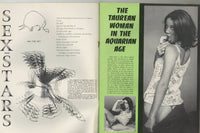 Sex Stars V1#1 Taurus Bulls vs Beatnik Cuckolds 1971 Erotic Hippie Astrology 68pgs Pendulum Calga Publ. M35771