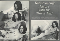 Sex Stars V1#1 Taurus Bulls vs Beatnik Cuckolds 1971 Erotic Hippie Astrology 68pgs Pendulum Calga Publ. M35771