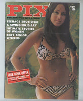 Pix Magazine V5#11 Gorgeous Hippie Women 1975 Vintage Girlie Pinup Magazine 100pgs Knight Publ. M35243