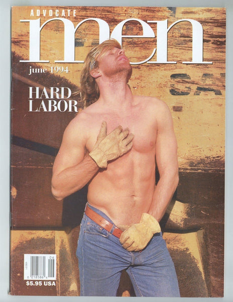 Advocate Men 1994 Dirk Angeles, Donnie Russo 90pgs Liberation Pub. Gay Pinup Magazine M36852