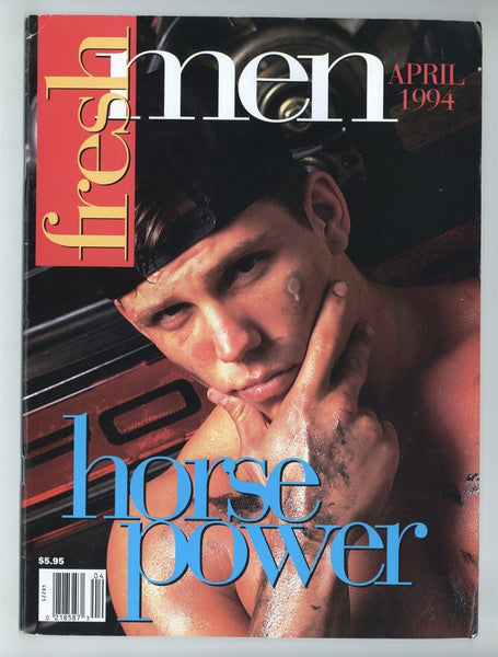 Freshmen 1994 Francis Scott, Joe Luger, Ernie Cunningham 82pgs Liberation Pub. Gay Pinup Magazine M36854