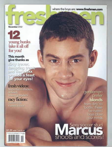 Freshmen 2002 Trent Atkins, Lexx Parker 82pgs Liberation Publications Gay Magazine M36858