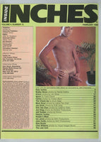 Inches 1989 Dirk Van Dam, Jon King, Jon Erich 100pgs Mavety Media Gay Pinup Magazine M36922