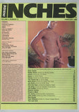 Inches 1989 Dirk Van Dam, Jon King, Jon Erich 100pgs Mavety Media Gay Pinup Magazine M36922