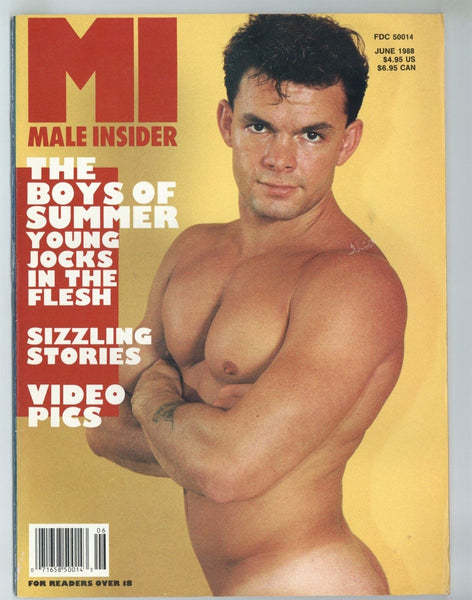 Male Insider MI 1988 Eagle Studio 84pgs Macho Publications Gay Beefcake Magazine M36964