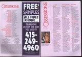 Obsessions 1993 Rob Ivers, Beau Harkins, Adrian Silver, Jon Lake 100pgs GT Publishing Gay Magazine M36969