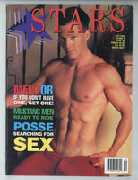 Stars 1994 Sid Greene, Vince Rockland, Sean Davis, Mark West 84pgs GT Publishing Gay Movie Magazine M36970