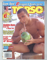 Torso 2003 Rico Dulce, Jeb Stuart, Nino Bacci, Sal Lombardi 100pgs Varsity Gay Beefcake Magazine M36545