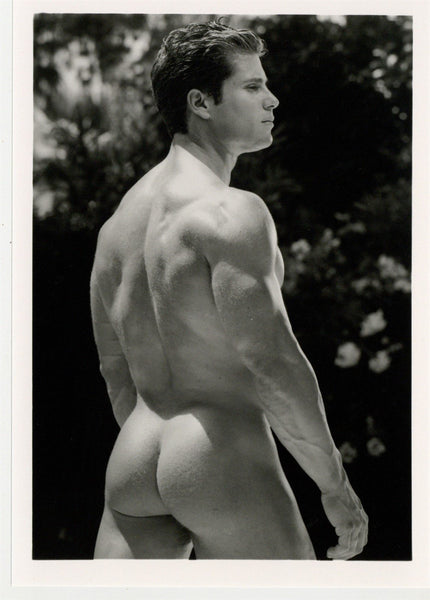 Scott Sloan Rear View Bubble Butt Ass Shot Hunk Colt Original 1990 Jim French 5x7 Gay Beefcake Photo J13958