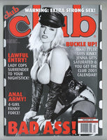 Club Magazine 2000 Nikki Tyler, Jenna Jameson 180pgs Oversized Magazine, Explicit Female Sex, Paragon Publishing M35693
