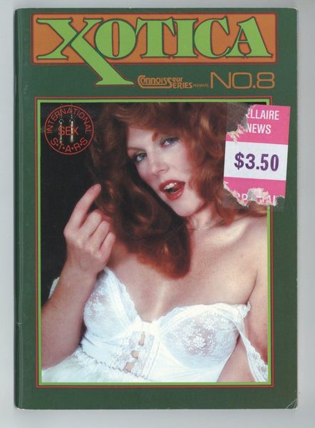 Xotica #8 Kandi Barbour 15p! Mike Ranger 1981 Erotica Magazine 64pgs Connoisseur Publ. M37847
